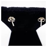 Sterling Silver Greek Key Dangle Earrings 925 - Geometric Openwork
