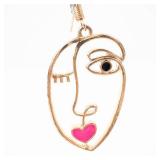 House of Harlow 1960 Picasso Style Dangle Earrings