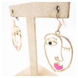 House of Harlow 1960 Picasso Style Dangle Earrings