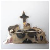 James Avery Sterling Silver Nativity Pin