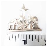 James Avery Sterling Silver Nativity Pin