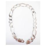 BY Hallmarked Sterling Silver Chain Bracelet with Lobster Clasp
