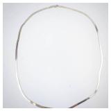 Beautiful Dainty Sterling Silver Snake Chain Necklace 24.5-Inch - 7.65g - 925