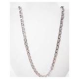 Sterling Silver Mariner Link Chain Necklace for Men - 20-Inch, 21g