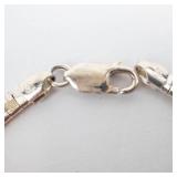 GORGEOUS Milor Sterling Silver Reversible Collar Necklace 16 Inch
