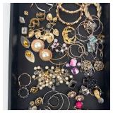 Assorted Costume Jewelry - Earrings, Bracelets, Rings & Pendants