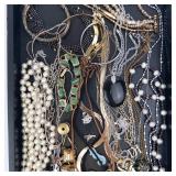 Assorted Costume Jewelry Lot - Pearls, Beads, Chains & Charms