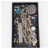 Assorted Costume Jewelry - Necklaces, Bracelets, Earrings & Watches