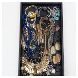 Assorted Jewelry Lot - Necklaces, Bracelets & Beads, Mixed Metals