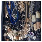 Assorted Jewelry Lot - Necklaces, Bracelets & Beads, Mixed Metals