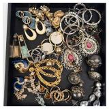 Assorted Costume Jewelry - Earrings, Necklaces, Bracelets & Rings