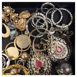 Assorted Costume Jewelry - Earrings, Necklaces, Bracelets & Rings