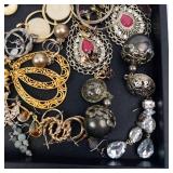Assorted Costume Jewelry - Earrings, Necklaces, Bracelets & Rings