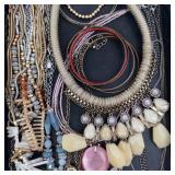 Assorted Costume Jewelry Necklaces, Bracelets & Charms