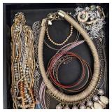 Assorted Costume Jewelry Necklaces, Bracelets & Charms