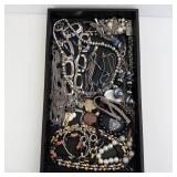 Assorted Costume Jewelry Lot - Necklaces, Bracelets & Pendants