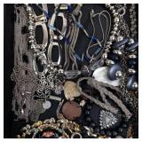 Assorted Costume Jewelry Lot - Necklaces, Bracelets & Pendants