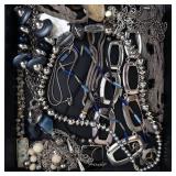 Assorted Costume Jewelry Lot - Necklaces, Bracelets & Pendants