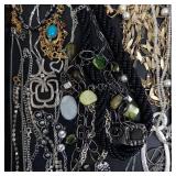 Assorted Jewelry Lot - Necklaces, Bracelets & Charms Featuring Pearls, Turquoise & Abalone