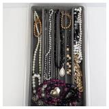 Assorted Pearl & Bead Jewelry Lot - Necklaces & Bracelets & Pendant