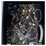 Assorted Costume Jewelry Watches, Bracelets, Necklaces & Rings