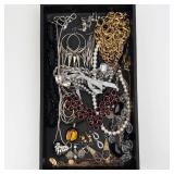 Assorted Costume Jewelry Lot - Necklaces, Bracelets, Earrings & More