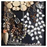 Assorted Costume Jewelry Necklaces, Bracelets & Brooches