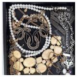 Assorted Costume Jewelry Necklaces, Bracelets & Brooches