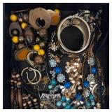 Assorted Costume Jewelry - Necklaces, Bracelets, Beads & Charms