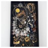 Assorted Costume Jewelry Necklaces, Bracelets & Earrings - Mixed Lot