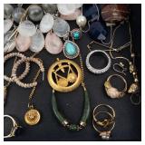 Assorted Costume Jewelry Necklaces, Bracelets & Earrings - Mixed Lot