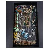 Assorted Costume Jewelry - Necklaces, Bracelets, Earrings & Rings