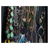 Assorted Costume Jewelry - Necklaces, Bracelets, Earrings & Rings