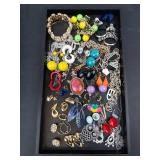 Assorted Costume Jewelry - Bracelets, Necklaces, Earrings & Rings
