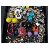 Assorted Costume Jewelry - Bracelets, Necklaces, Earrings & Rings