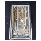 Assorted Costume Jewelry Necklaces, Bracelets & Pendants - Mixed for Resale & Crafting