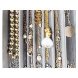 Assorted Costume Jewelry Necklaces, Bracelets & Pendants - Mixed for Resale & Crafting