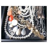 Assorted Pearl and Bead Jewelry Lot - Necklaces, Bracelets, Charms