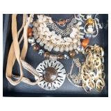 Assorted Costume Jewelry - Necklaces, Bracelets, Earrings & Rings