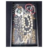 Assorted Costume Jewelry - Necklaces, Bracelets & Charms