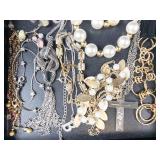 Assorted Costume Jewelry - Necklaces, Bracelets & Charms