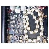 Assorted Costume Jewelry - Necklaces, Bracelets & Charms