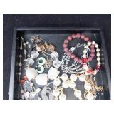 Assorted Costume Jewelry - Necklaces, Bracelets & Charms