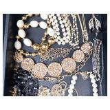 Assorted Costume Jewelry Necklaces, Bracelets & Earrings