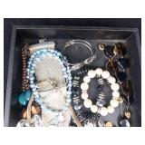 Assorted Costume Jewelry - Beaded Bracelets, Necklaces & Pendants