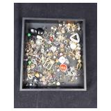 Assorted Costume Jewelry - Earrings, Rings, Pendants & Brooches