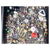 Assorted Costume Jewelry - Earrings, Rings, Pendants & Brooches