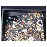 Assorted Costume Jewelry - Earrings, Rings, Pendants & Brooches