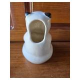 Small Chinese Metal Tray, Chinese Fan, Small, Panda