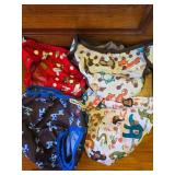 Animal Prints Diaper Covers, 4